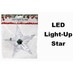 Christmas Tree Light-Up Star, Tree Topper Decoration